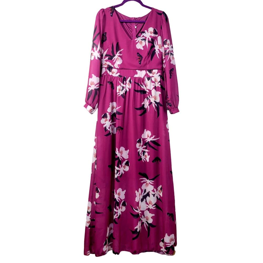 Hongxuan‎ Summer Sheer Maxi Dress Size M NWOT